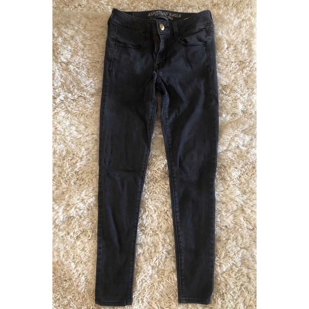 AEO Black Jeggings